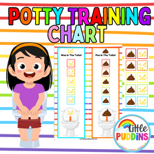 Load image into Gallery viewer, Toilet Potty Training Chart
