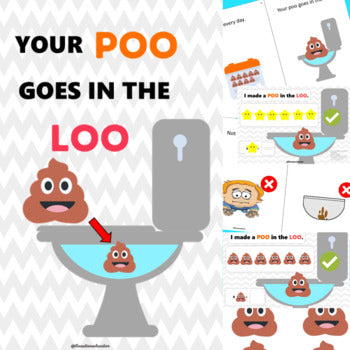 Poo in the Loo Story / Song Book Reward Chart