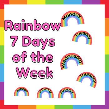 Rainbow Days Of The Week